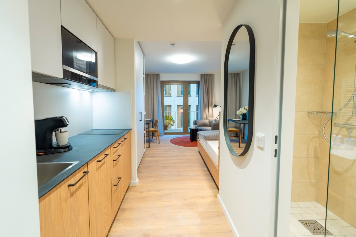 Topmoderne und vollmöblierte Studioapartments im Neubau-Erstbezug – Lenore-Volz-Straße 11, 70372 Stuttgart Bad Cannstatt – Vorschaubild 4