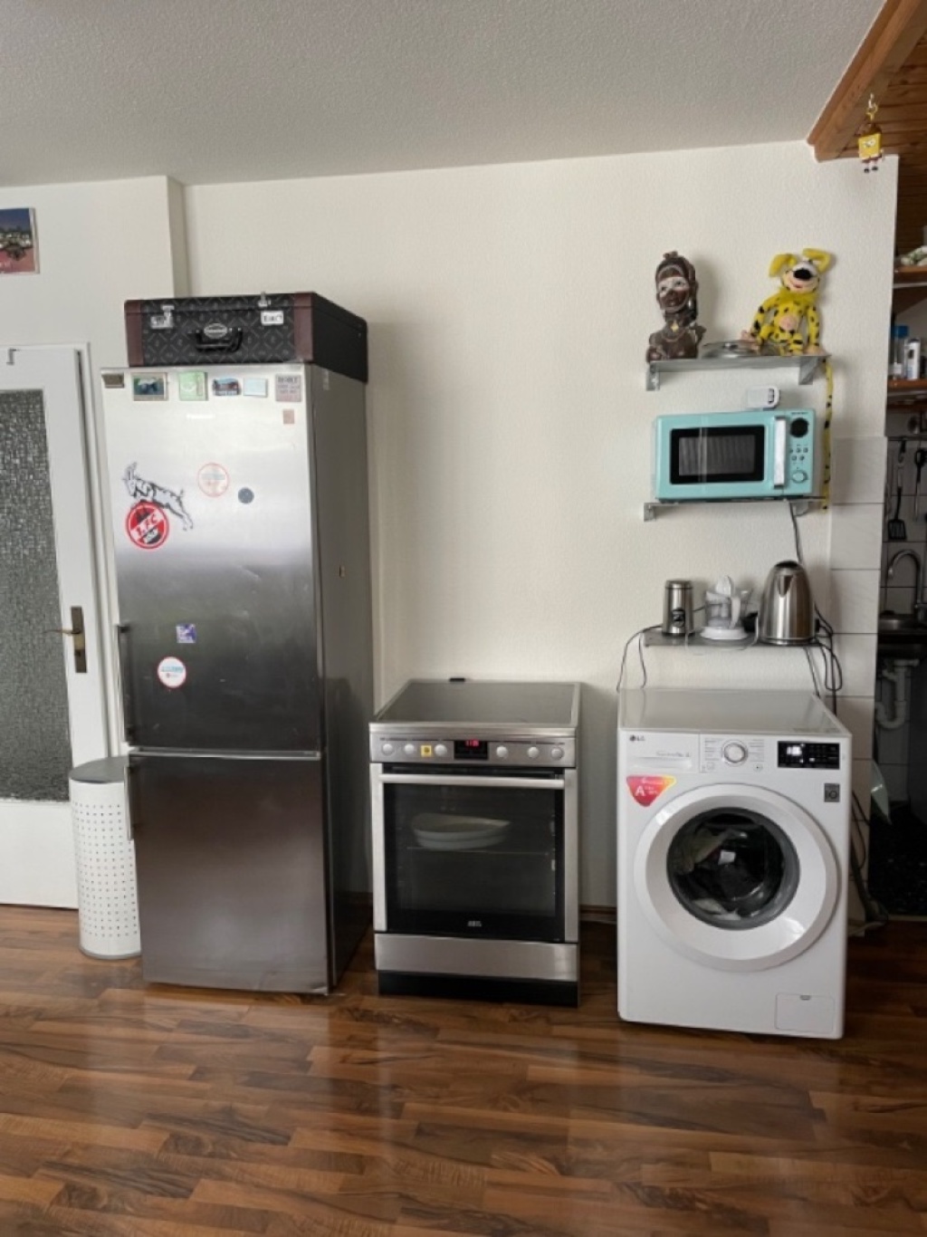 1-Zimmer-Apartment - mit Kochnische, Badezimmer (Toilette mit Dusche) – 51103 Köln Kalk – Vorschaubild 2
