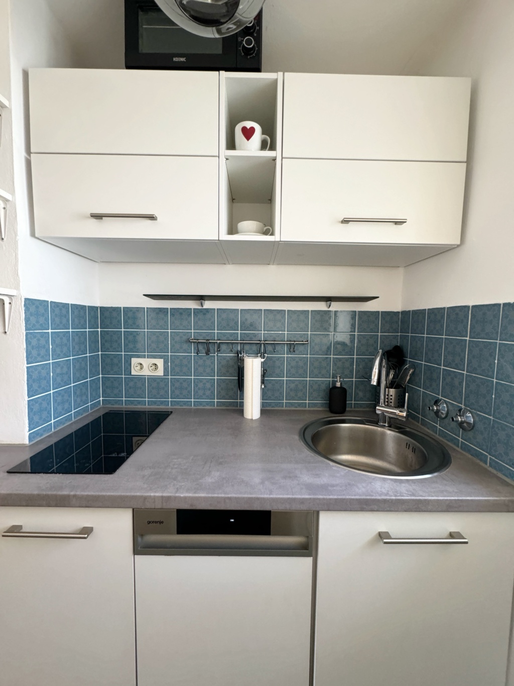 1 Room Flat Maxvorstadt Winzererstraße - Küche/Spülmaschine