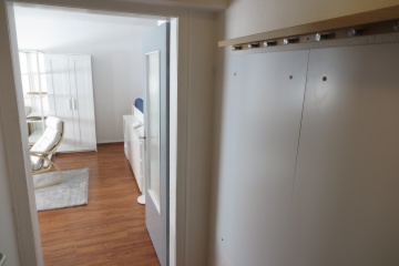 Für Nichtraucher: Studentenappartement mit Balkon und 'Pütt und Pann'