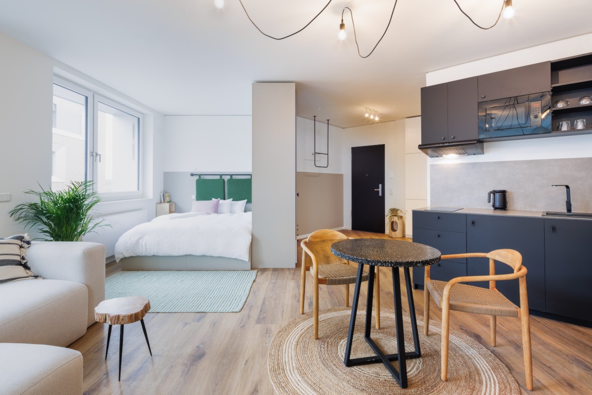 Studio-Apartment im Stadtzentrum | All-inclusive-Miete | POHA House – 48155 Münster Centrum – Vorschaubild 2
