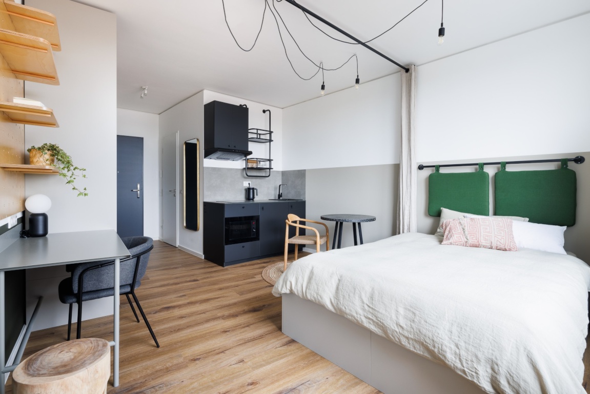 Studio-Apartment im Stadtzentrum | All-inclusive-Miete | POHA House – 48155 Münster Centrum – Vorschaubild 4