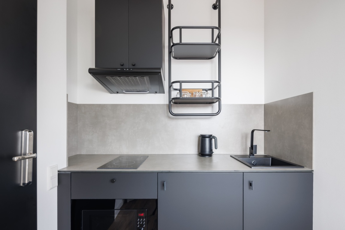 Studio-Apartment im Stadtzentrum | All-inclusive-Miete | POHA House – 48155 Münster Centrum – Vorschaubild 6