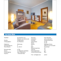 Anzeigenbild: Großzügige 2-Zimmer-Wohnung in Dortmund-Westrich