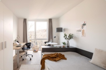 Ad image: Modern new building studio, fully furnished