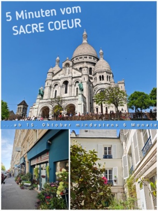 Anzeigenbild: Montmartre 2-Zi für 6-9 Monate