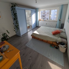 Helle, voll-möblierte 3-Zimmer-Wohnung mit Balkon in Köln Nippes zur Zwischenmiete