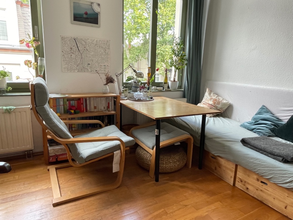 Zwischenmiete: Zentrale 1,5 Zimmerwohnung *möbliert* – 4109 Leipzig Zentrum-West – Vorschaubild 2