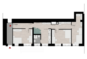 Anzeigenbild: Zimmer in 3er WG in Saarbrücker Innenstadt