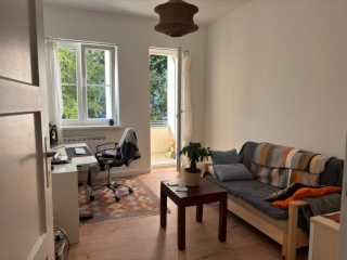 -- sublet 2 months-- bright & quiet 2-room (1 person) Altbau apartment with balcony in Tempelhof — photo 1