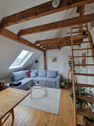 Anzeigenbild: Helle Dachgeschosswohnung am Karlsgraben zur Untermiete