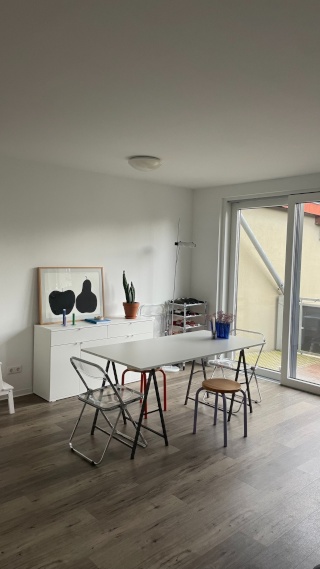 Imagen del anuncio: Luminosa terraza de 2 habitaciones con gran balcón en la ubicación central de Weimar