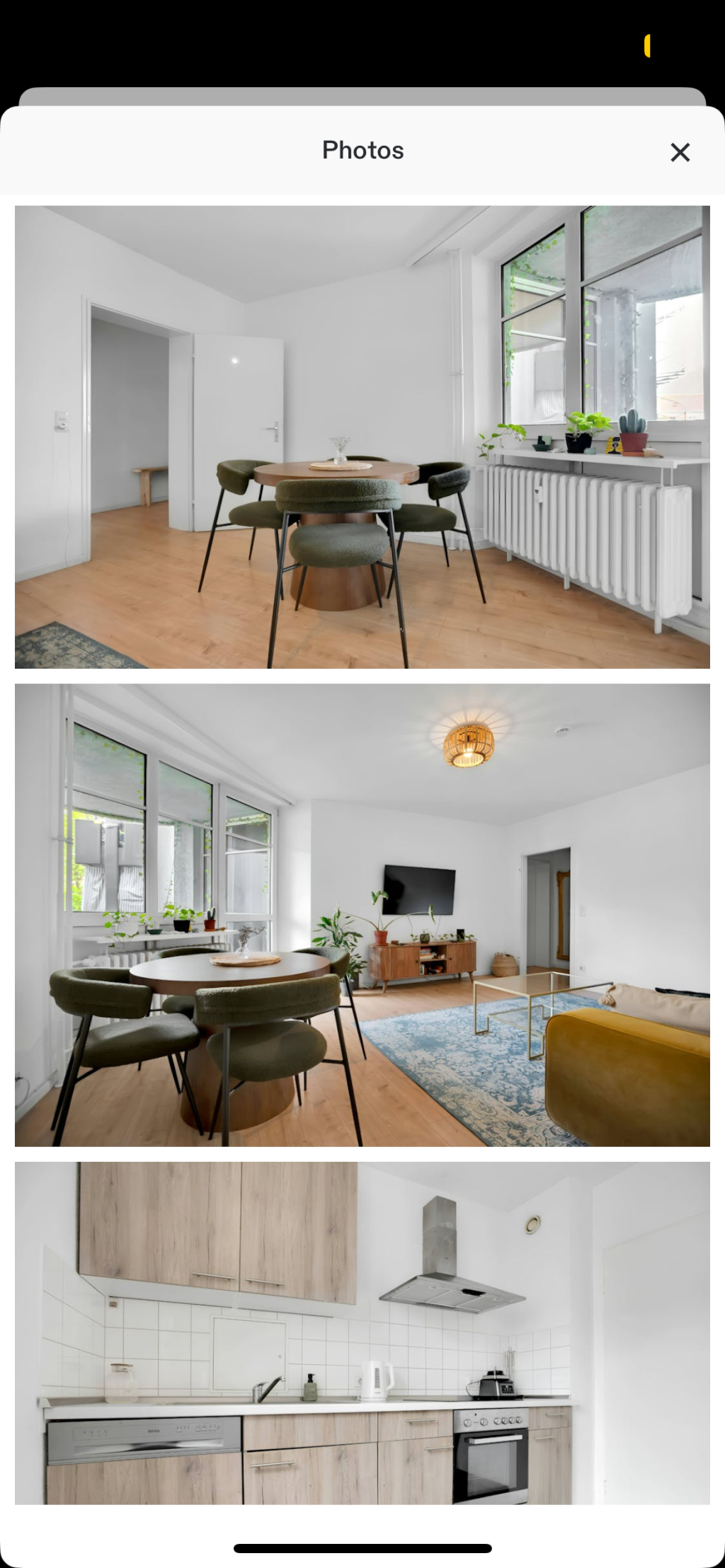 Apartamento Neukölln Reuterstraße - Living Room/ Kitchen