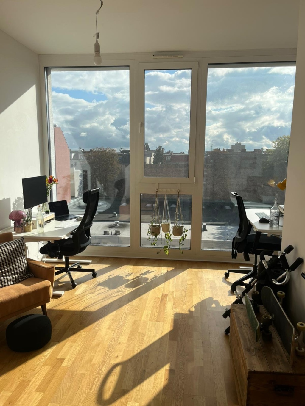 Wohnung Neukölln Glasower Strasse 30 - Office Space with two desks