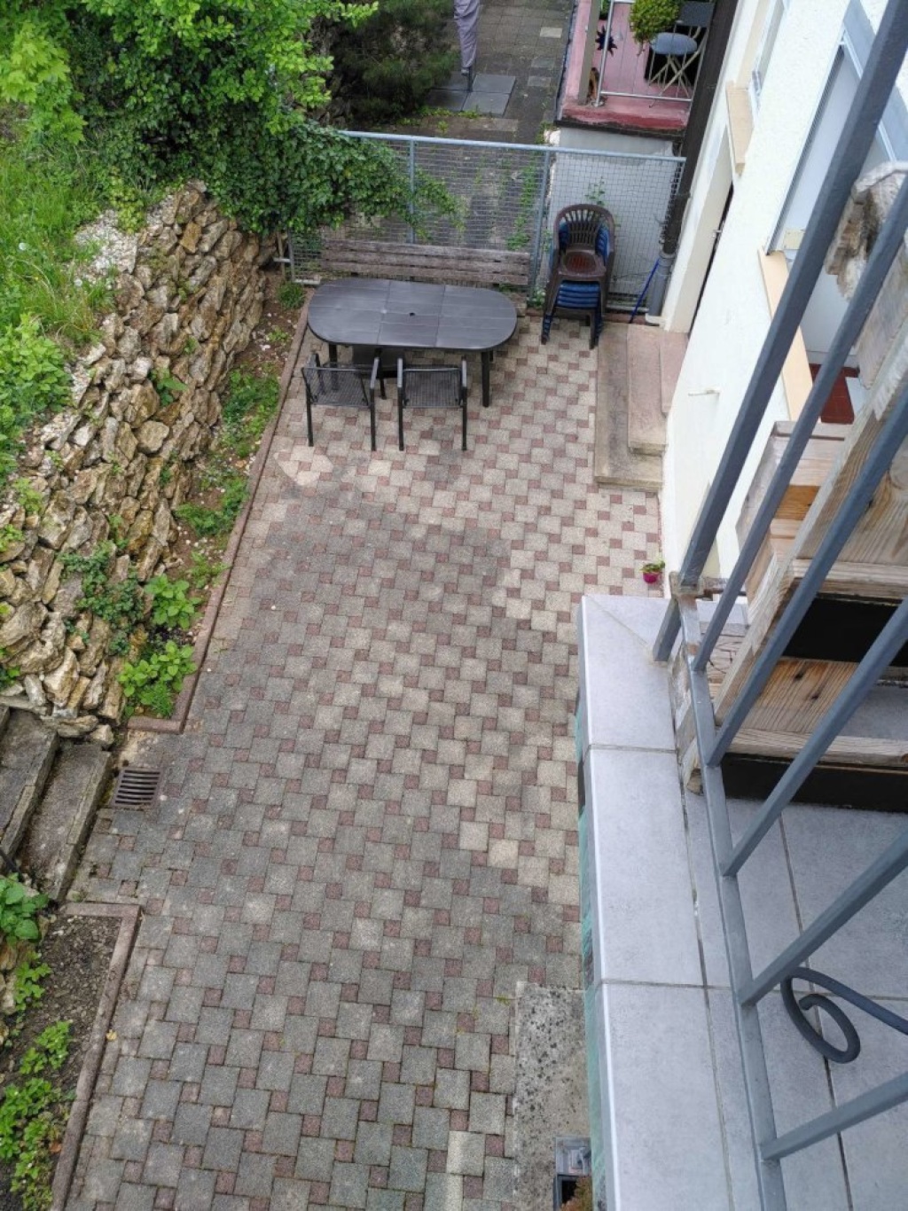 WG-Zimmer West Rotenwaldstraße 47 - Untere Terrasse