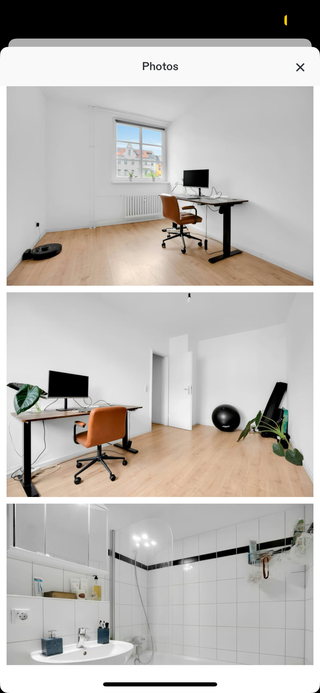 Apartamento Neukölln Reuterstraße - Office/Yoga Area
