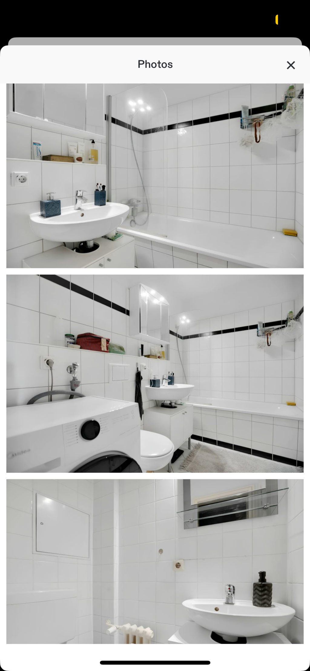 Apartamento Neukölln Reuterstraße - Full bathroom