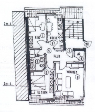 Anzeigenbild: Zentrale, gemütliche 3-Zimmer-Wohnung - für WG-Neugründung geeignet