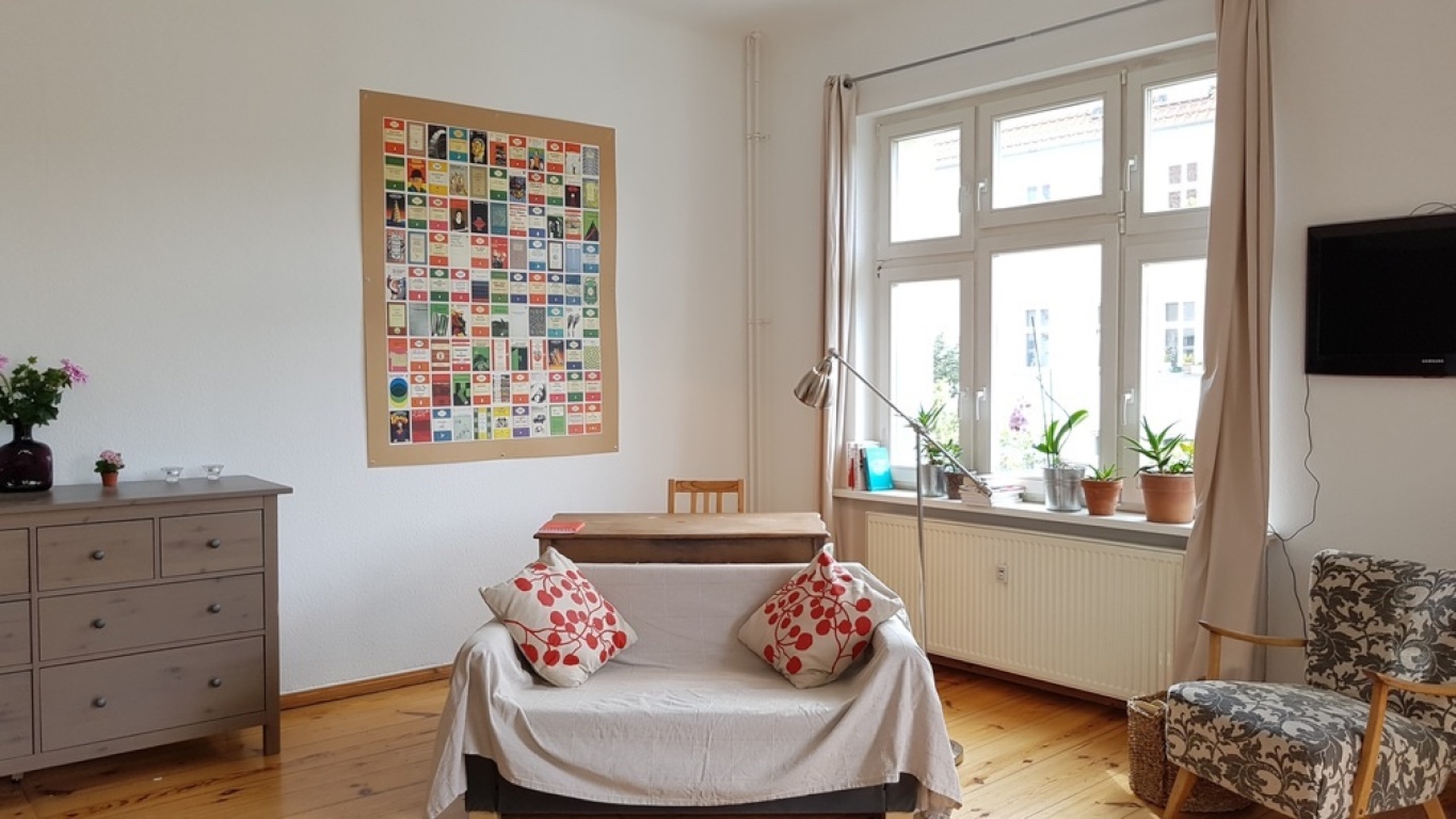 Wohnung Friedrichshain Gärtnerstrasse 15 - Corner with desk