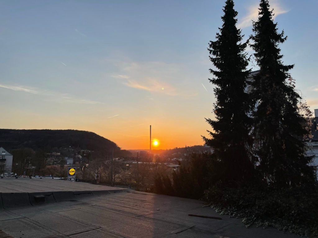 WG-Zimmer Elberfeld Arminiusstr. 10 - Und der Ausblick erst...