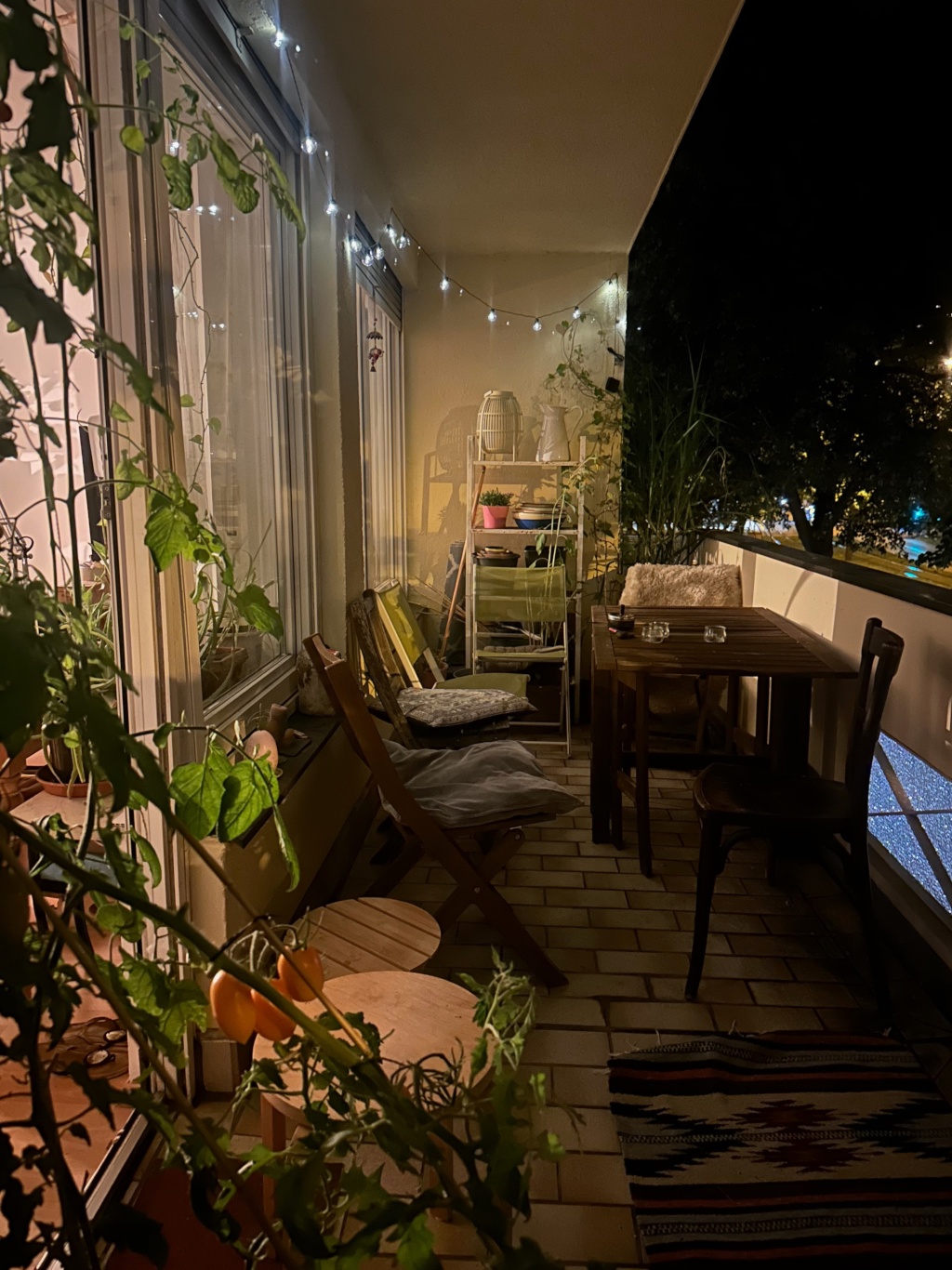 WG-Zimmer Bogenhausen Jensenstraße 10 - Balkon (Sommerfoto)