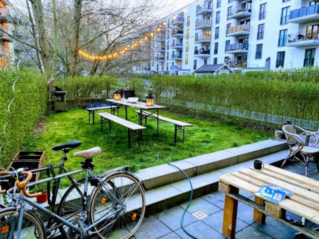 WG-Zimmer Friedrichshain Hauffstraße - Garten
