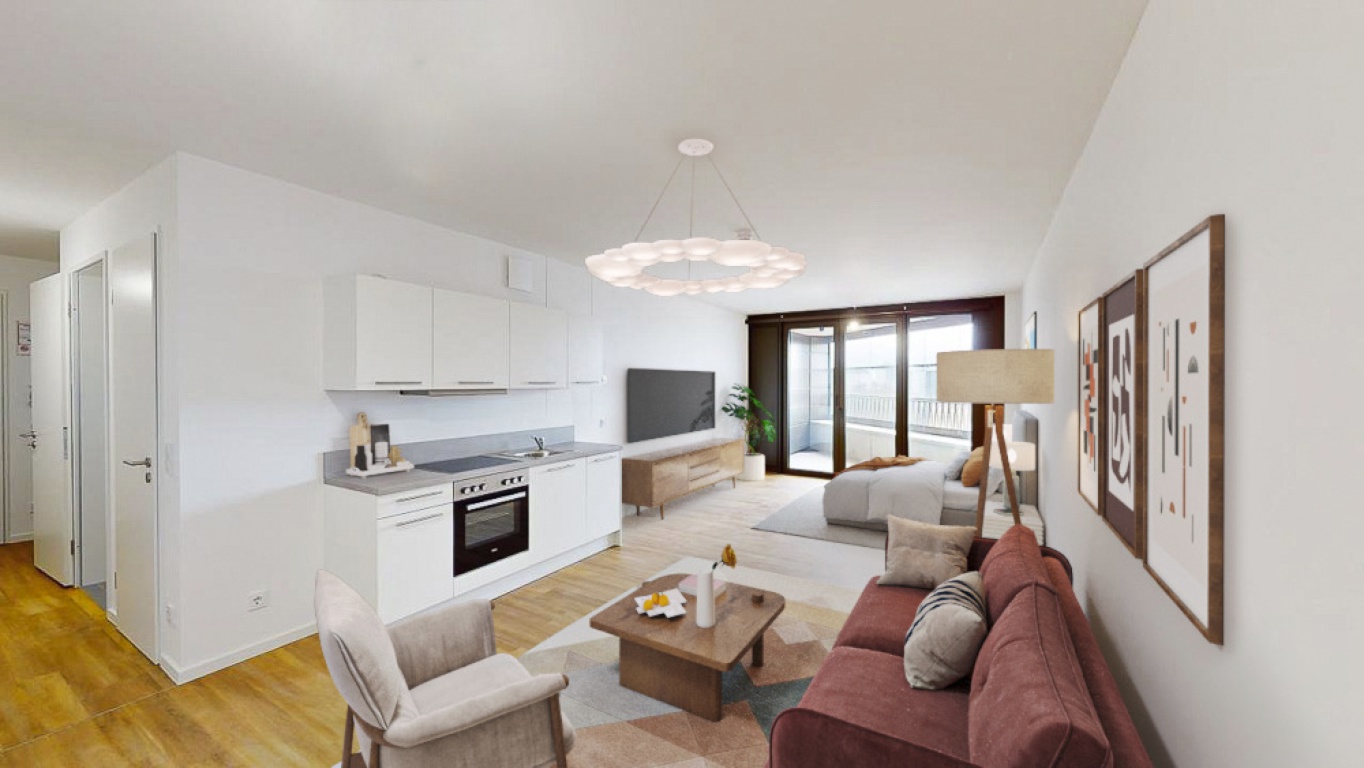 Own Your Style – Stylisches 1-Zimmer-Apartment mit Loggia im Herzen Berlins – Lisa-Fittko-Straße 11, 10557 Berlin – Vorschaubild 3