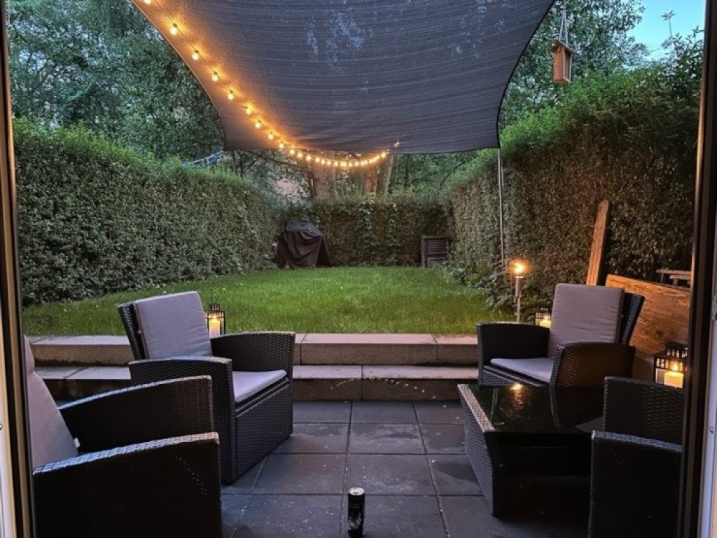 WG-Zimmer Friedrichshain Hauffstraße - Terrasse und Garten