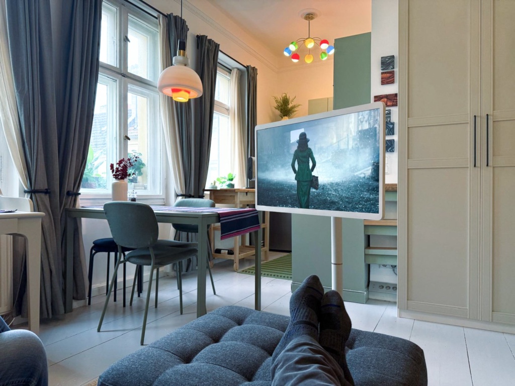 Sonnige 1 Zimmer-Wohnung 4 Etage (Fahrstuhl) neu renoviert und eingerichtet in Prenzlberg – Schivelbeiner Str. 42, 10439 Berlin Prenzlauer Berg – Vorschaubild 4