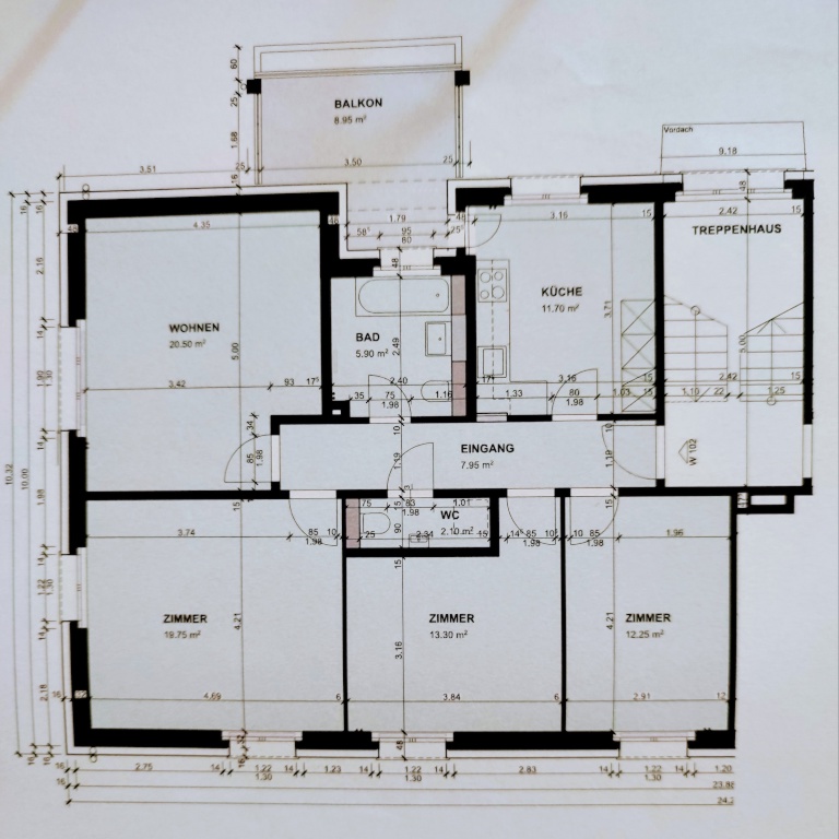 WG-Zimmer Maihof Rotseestr 22 - Bild 6