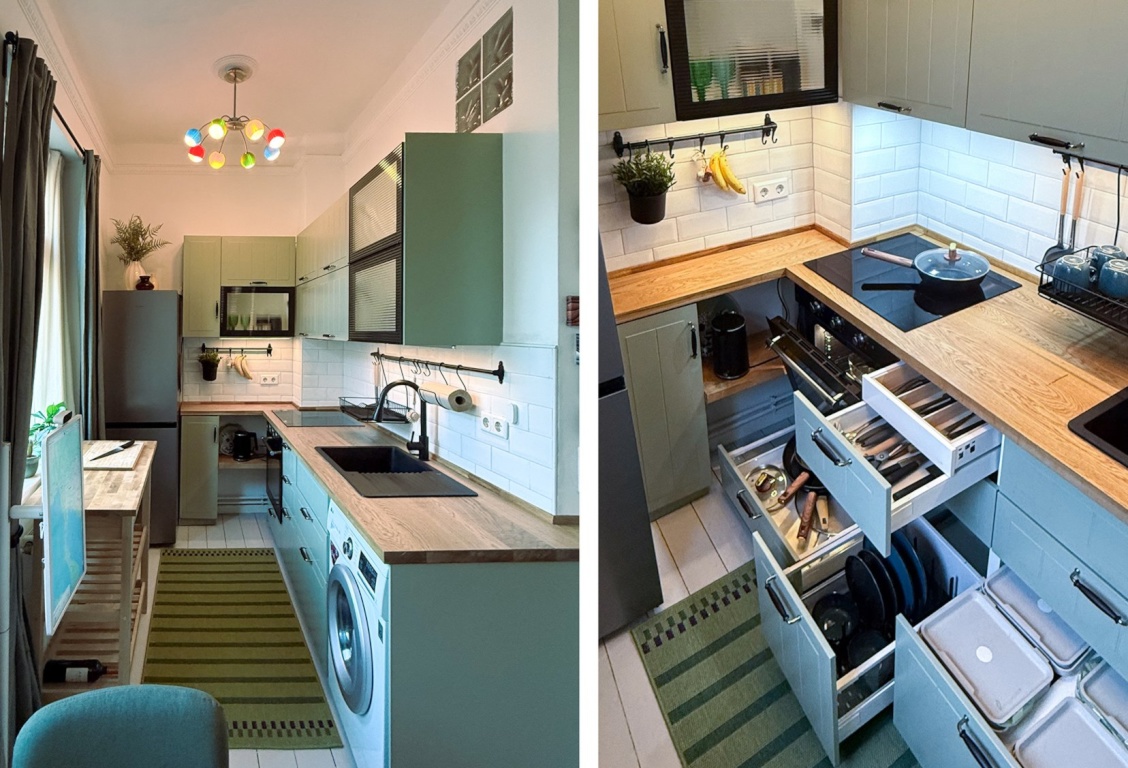 Sonnige 1 Zimmer-Wohnung 4 Etage (Fahrstuhl) neu renoviert und eingerichtet in Prenzlberg – Schivelbeiner Str. 42, 10439 Berlin Prenzlauer Berg – Vorschaubild 3