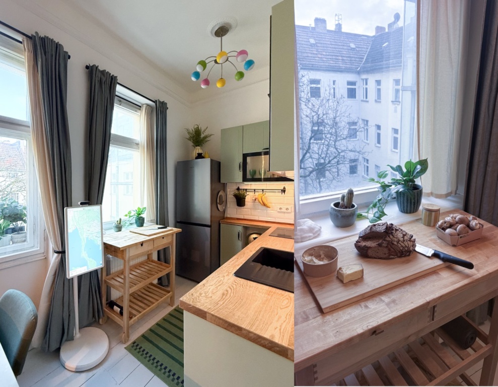 Sonnige 1 Zimmer-Wohnung 4 Etage (Fahrstuhl) neu renoviert und eingerichtet in Prenzlberg – Schivelbeiner Str. 42, 10439 Berlin Prenzlauer Berg – Vorschaubild 12