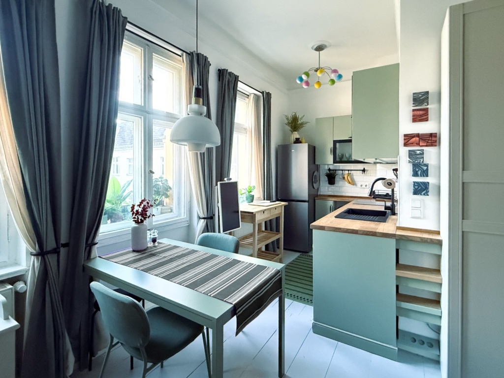 Sonnige 1 Zimmer-Wohnung 4 Etage (Fahrstuhl) neu renoviert und eingerichtet in Prenzlberg – Schivelbeiner Str. 42, 10439 Berlin Prenzlauer Berg – Vorschaubild 10