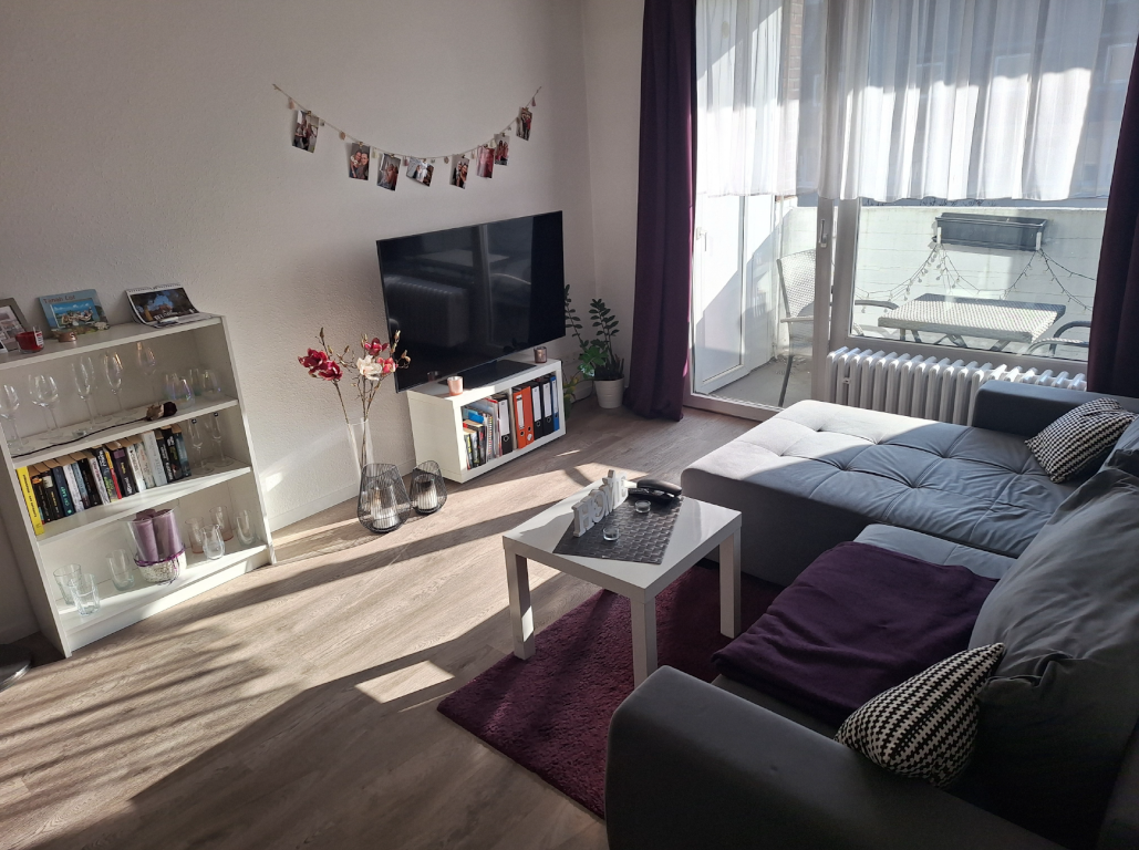 !! BEFRISTET !! Möblierte + voll ausgestattete 3-Zimmer-Wohnung (75 m2) zur Untermiete im Top-Stadtteil von Düsseldorf – ab sofort für 6 Monate