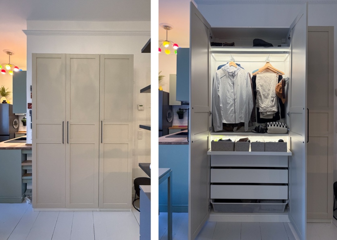 Sonnige 1 Zimmer-Wohnung 4 Etage (Fahrstuhl) neu renoviert und eingerichtet in Prenzlberg – Schivelbeiner Str. 42, 10439 Berlin Prenzlauer Berg – Vorschaubild 13