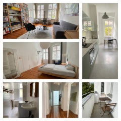 Schöne Zwei-Zimmer-Altbau Wohnung in Moabit zur Untermiete (August 2026) — photo 1