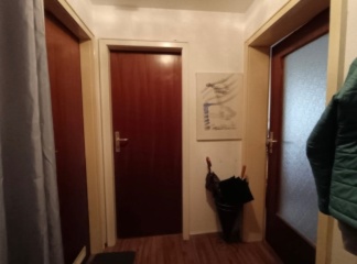 Anzeigenbild: Der Hauptraum bietet ausreichend Platz für ein gemütliches Sofa, einen Schlafbereich sowie einen kleinen Arbeits- oder Essplatz. Dank der durchdachten Raumproportionen lassen sich unterschiedliche Wohnzonen harmonisch voneinander trennen, ohne den offene