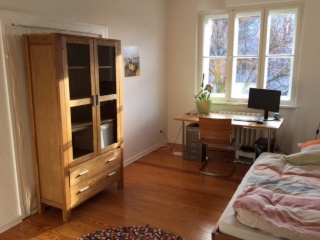 Teilweise Möblierte Altbauzimmer in heller, wunderschöner, großer und ruhiger Wohnung, Wilmersdorf, Friedenau, Steglitz — photo 1
