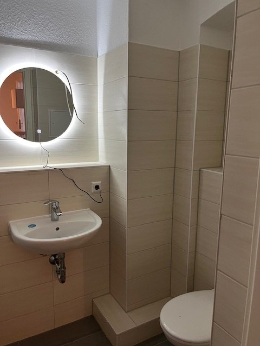 WG-Zimmer Möckern Blücherstraße - Bad