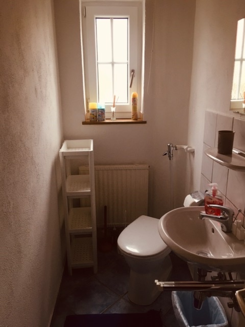 Habitación en WG Oberhaunstadt Straße - Toilette und Waschgelegenheit