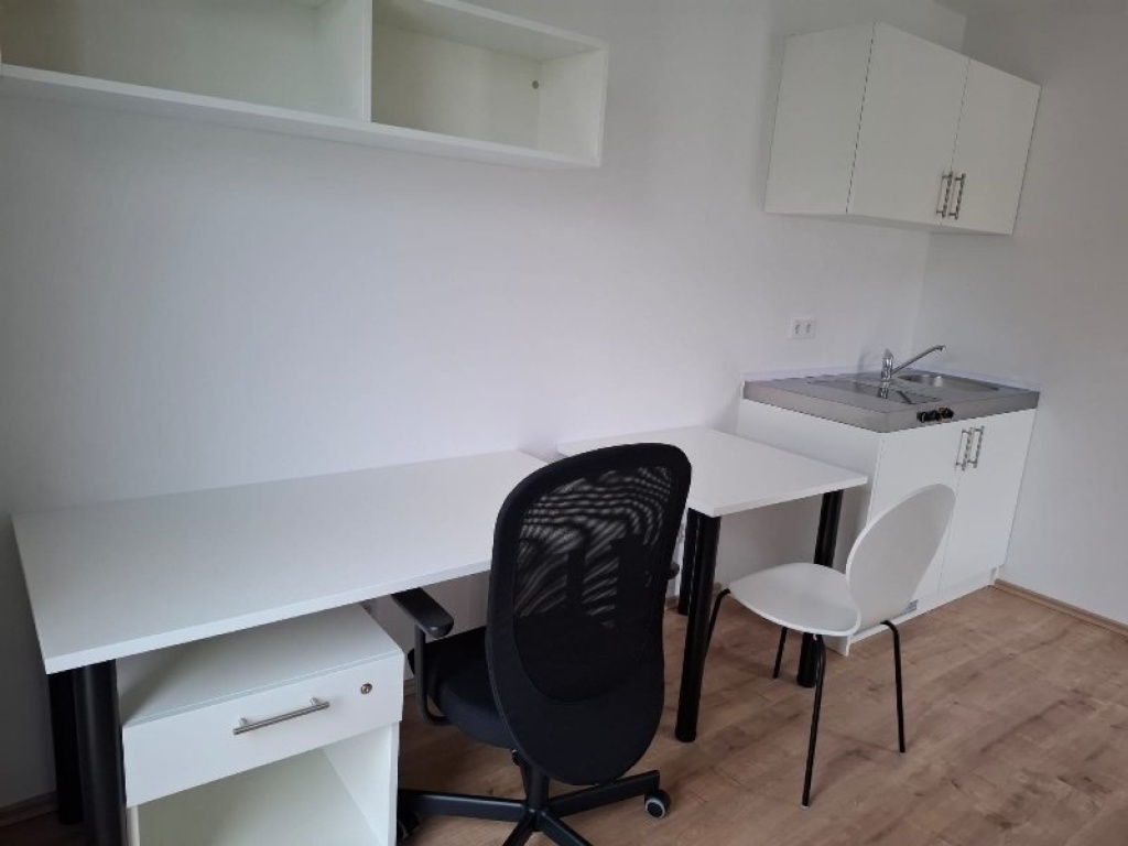 Neubau-Apartment möbliert mit Balkon, Aufzug und eigenen Stellplatz - ideal für Studierende & Berufseinsteiger – Anton-Bruckner-Straße 1, 91052 Erlangen Erlangen-Süd – Vorschaubild 2