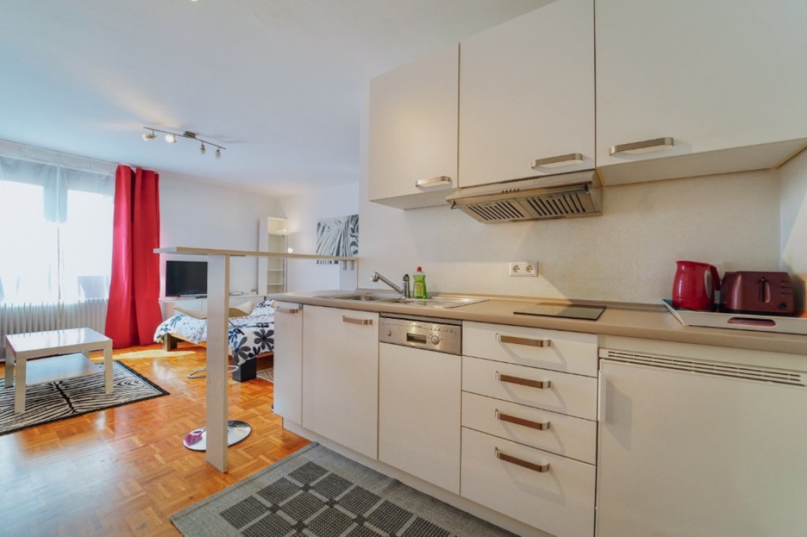 Zuhause im Zentrum: Möblierte 1-Zimmer Wohnung am Milaneo (Warmmiete) – Mönchstraße 9, 70191 Stuttgart Mitte – Vorschaubild 4