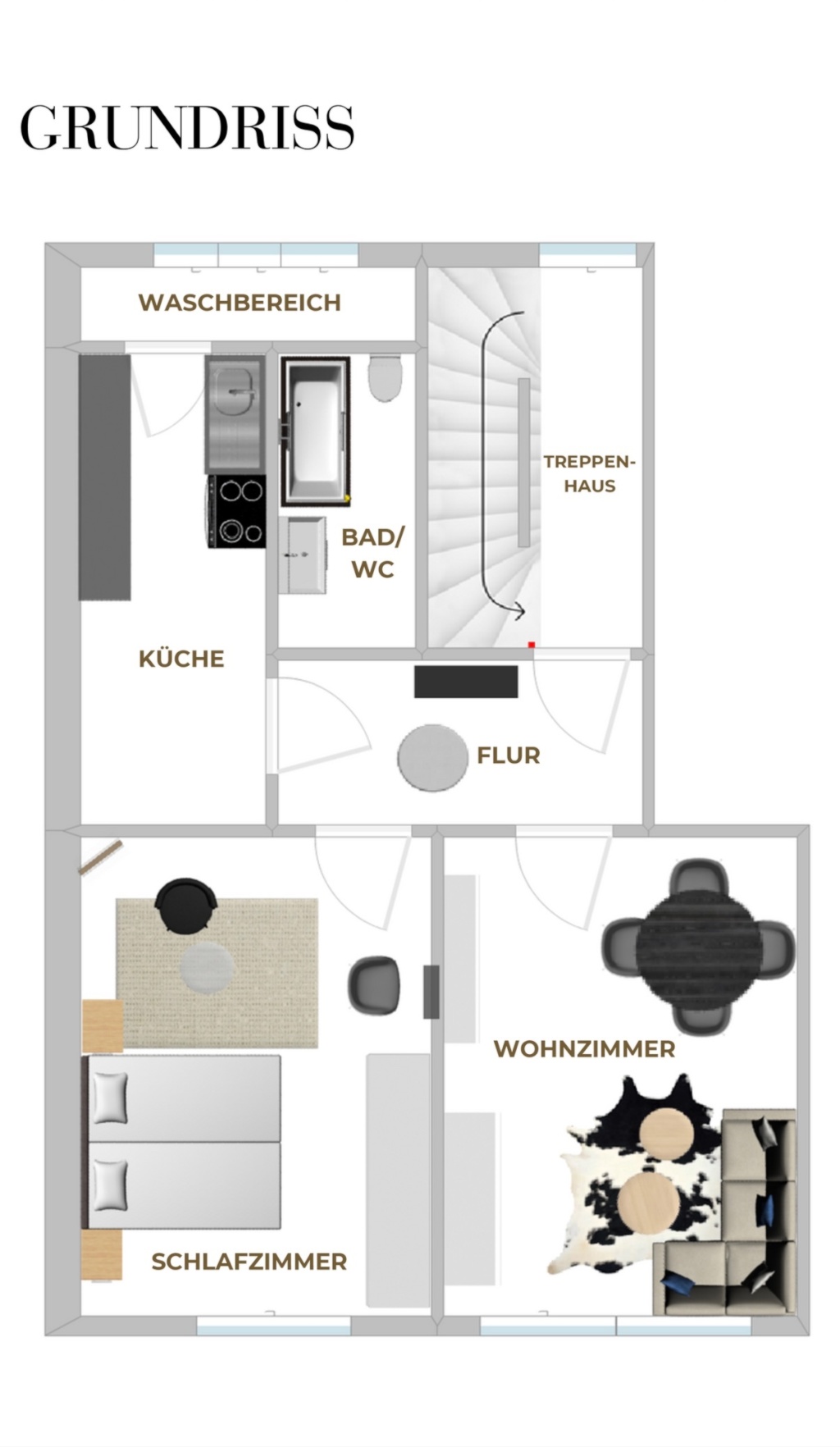 Frisch renovierte und möblierte Wohnung in Stuttgart-West. – Fritz-Reuter-Straße 20, 70193 Stuttgart West – Vorschaubild 7