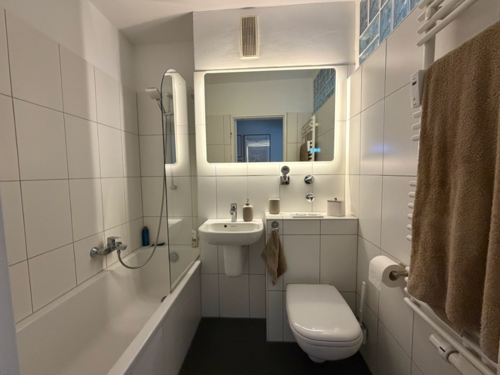 Wohnung Sachsenhausen Elisabethenstraße - Bad