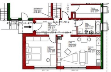 Imagen del anuncio: Ruhige 2-Zimmer-Wohnung in Biberach