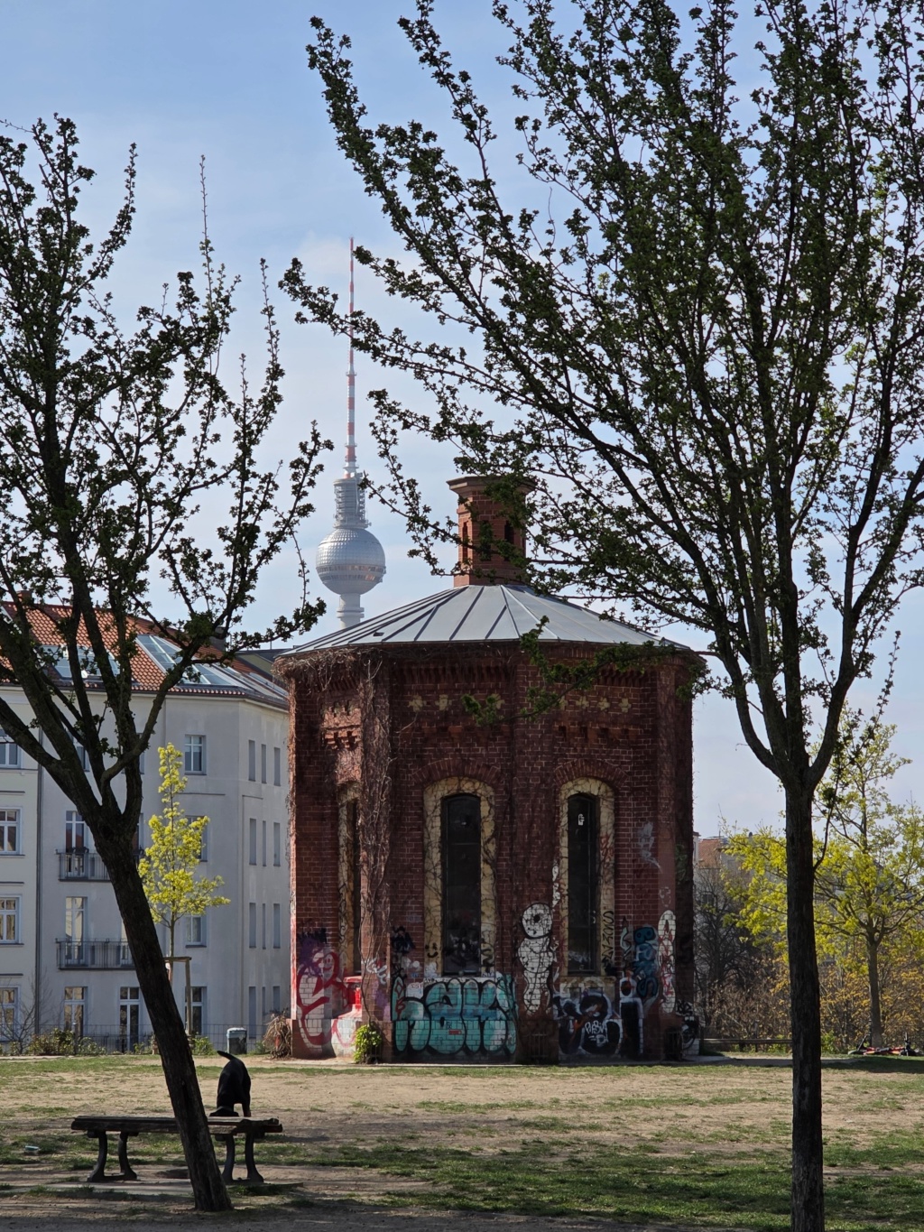 Habitación en WG Prenzlauer Berg Knaackstraße - in front of the house, watertower