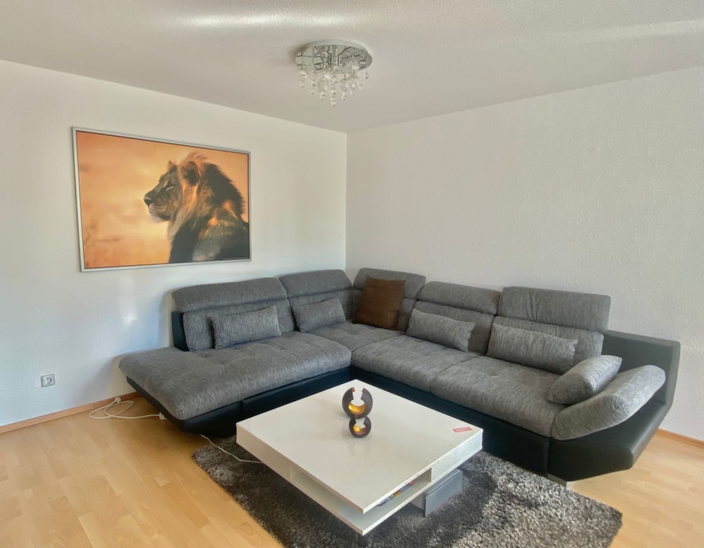 Helle, möblierte 2,5-Zimmer-Wohnung mit 75 m2 in zentraler Lage in Stuttgart-Süd