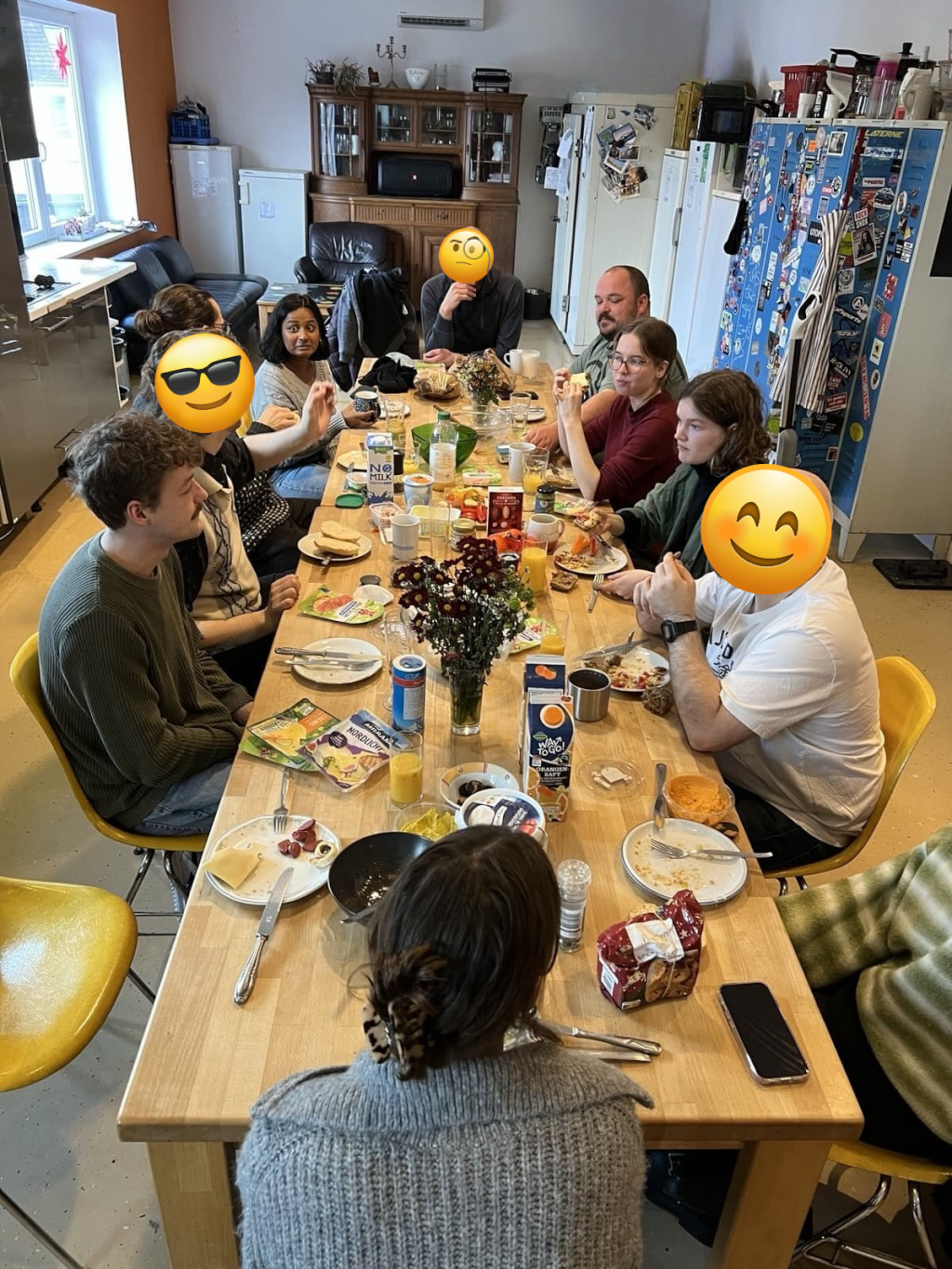 WG-Zimmer Elberfeld Arminiusstr. 10 - Gemeinsames Frühstück