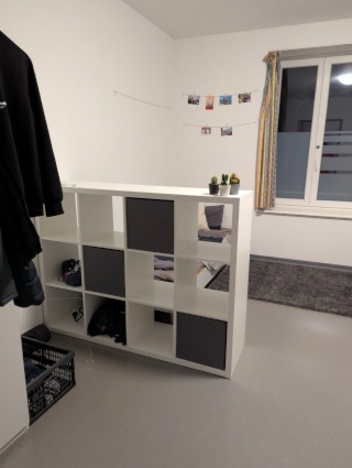 Imagen del anuncio: Möbliertes Einzelappartement (ca. 24 qm) im Studentenwohnheim Fallenbrunnen – befristete Untervermietung