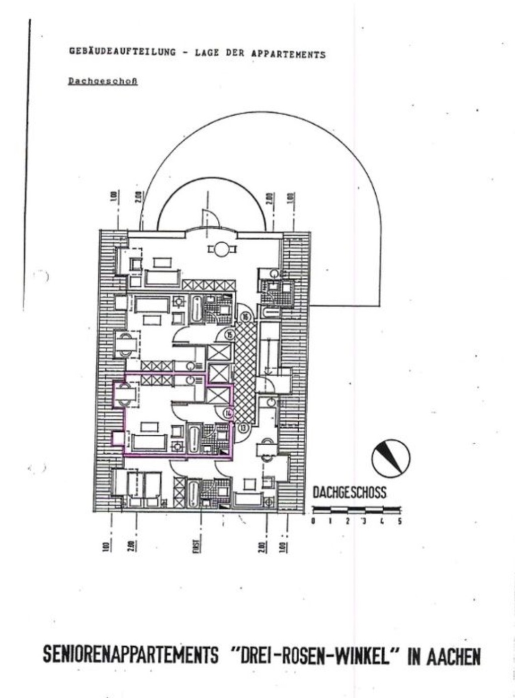 Möbliertes 1-Zimmer-Appartement in Aachen – Drei-Rosen-Straße 17, 52066 Aachen Aachen – Vorschaubild 3